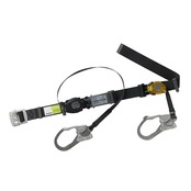 タイタン(TITAN) 胴ベルト型墜落制止用器具 ロック装置付き2WAY巻取器+巻取式補助ロープ BL M SLN505-RW-BL-M型