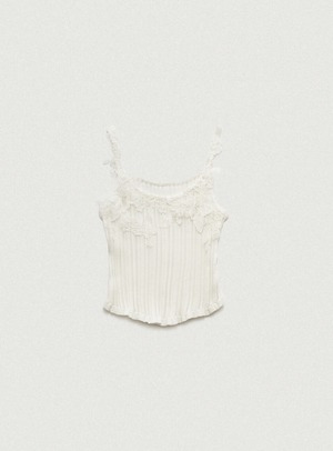 [The Barnnet] Florear Sleeveless Knit Top 正規品 韓国ブランド 韓国通販 韓国代行 韓国ファッション ザ バーネット ザバーネット 日本 店舗
