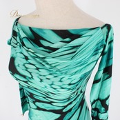 社交ダンス 衣装 スタンダード ドレス ワンピース レッスンウェア パーティドレス ESPEN SALBERG エスパンサルバーグ ブラック系 グリーン系 黒 緑 ストレッチ素材 イギリス製 社交ダンスドレス フィット感 総丈117cm シンプルデザイン エレガント 脚長効果 バルーンスカート ダンスウェア おしゃれ 高品質