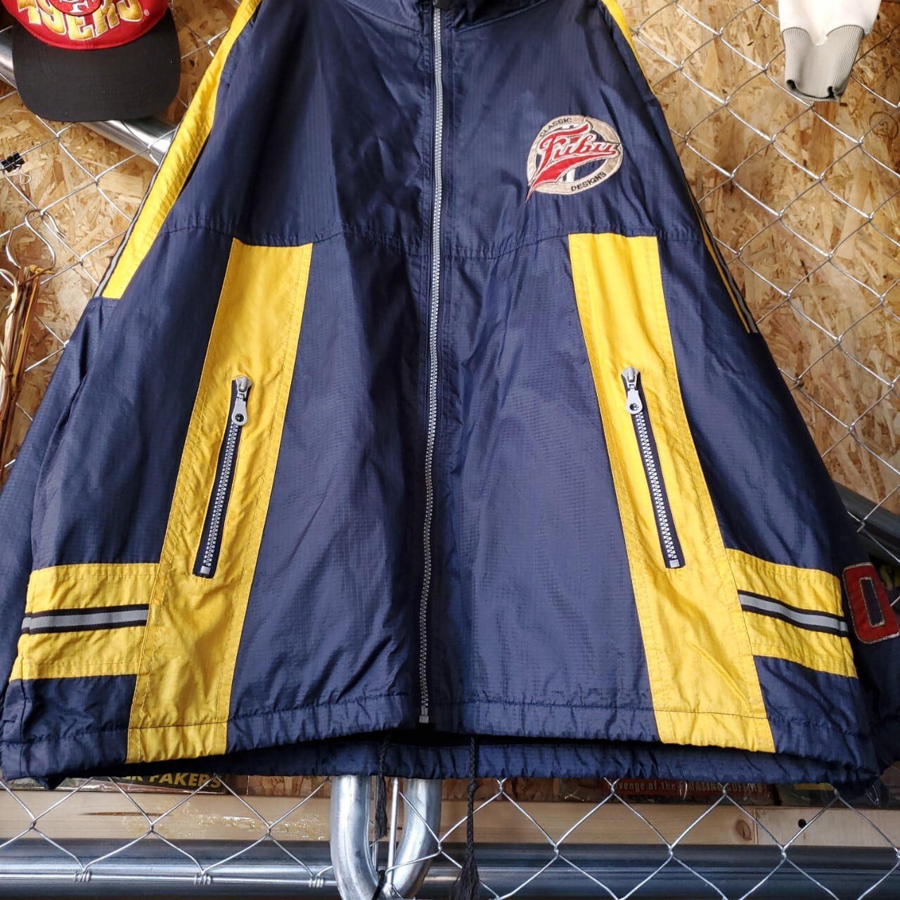 FUBU フブ 90s ヴィンテージ バックロゴ 刺繍ロゴ ナイロン FUBU フブ 90s ヴィンテージ バックロゴ 刺繍ロゴ ナイロン