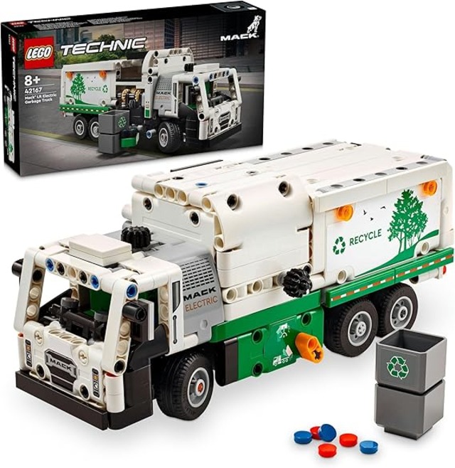 レゴ(LEGO) テクニック Mack(R) LR Electric ゴミ回収車 おもちゃ 玩具 