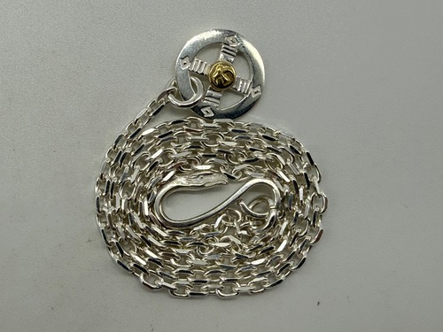 新品　細角イーグルフックホイールチェーン17.88g