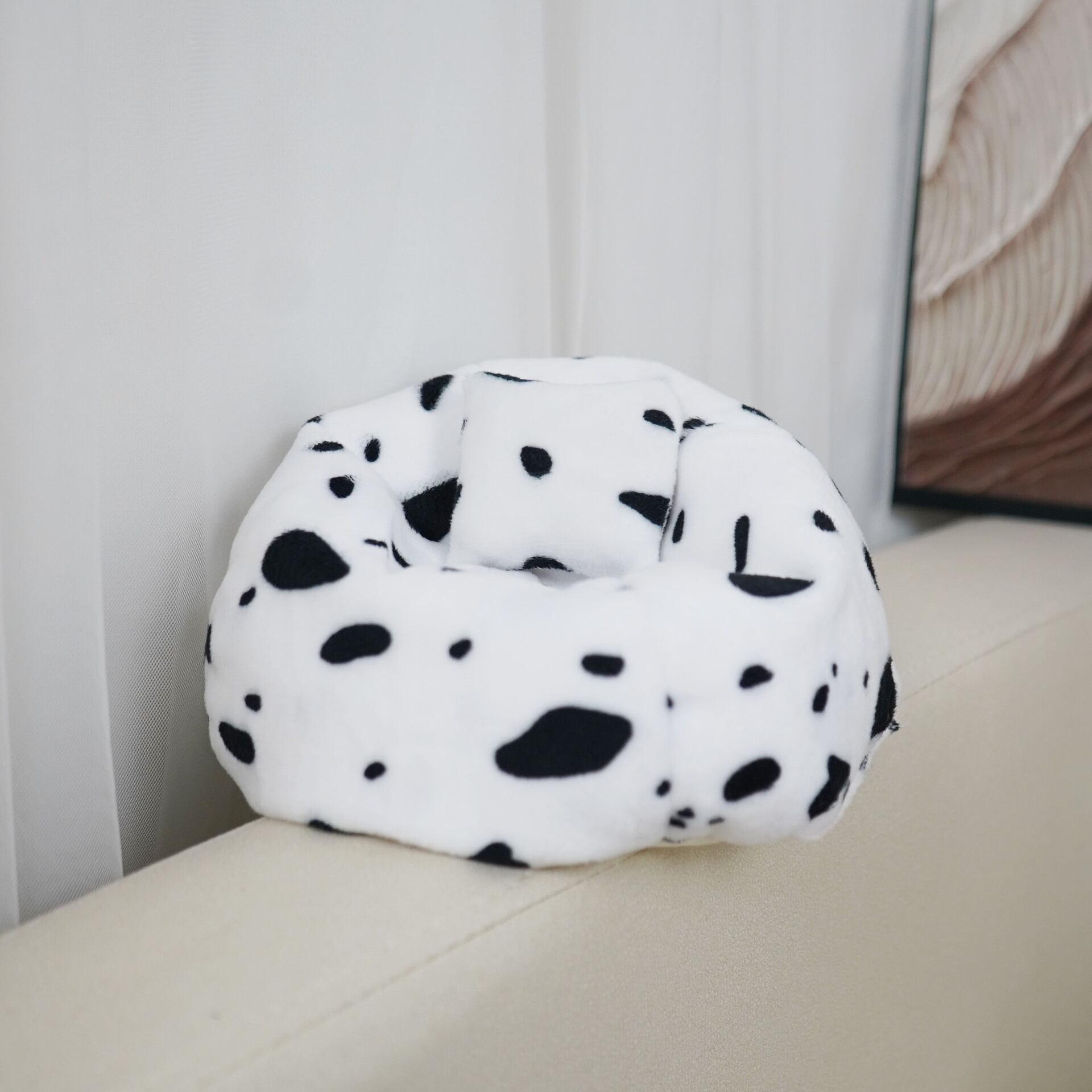 Labubu 2代座りポーズ専用 ミニソファベッド ぬいぐるみ用 クッション