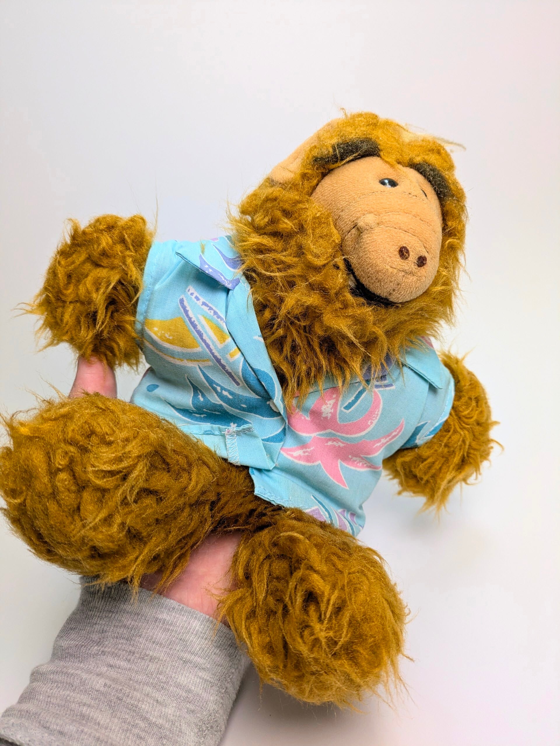 ☆ VINTAGE ☆【 ALF(アルフ)】VINTAGE Made in 1988 PLUSH TOY / ぬいぐるみ / ハンドパペット / BURGER KING / ミールトイ / サーファー 〚アメリカン雑貨 アメトイ〛