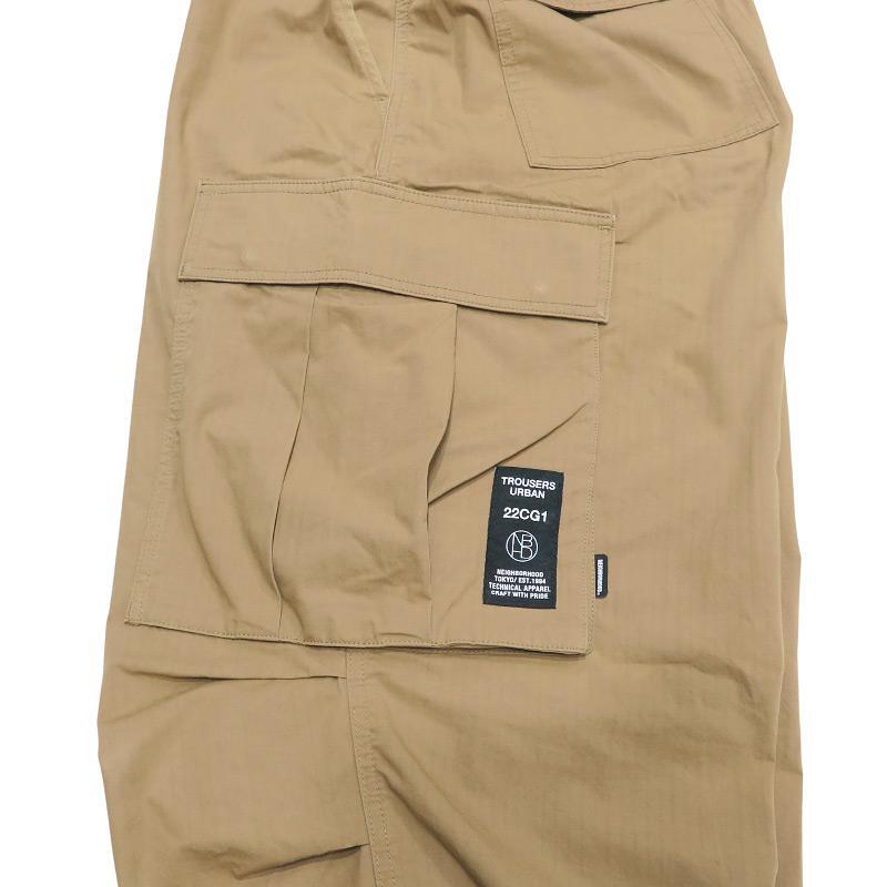 NEIGHBORHOOD ネイバーフッド 22SS WIDE CARGO/CN-PT ワイドカーゴパンツ ボトムス ベージュ 221YTNH-PTM01 NEIGHBORHOOD ネイバーフッド 22SS WIDE CARGO/CN-PT 221YTNH-PTM01