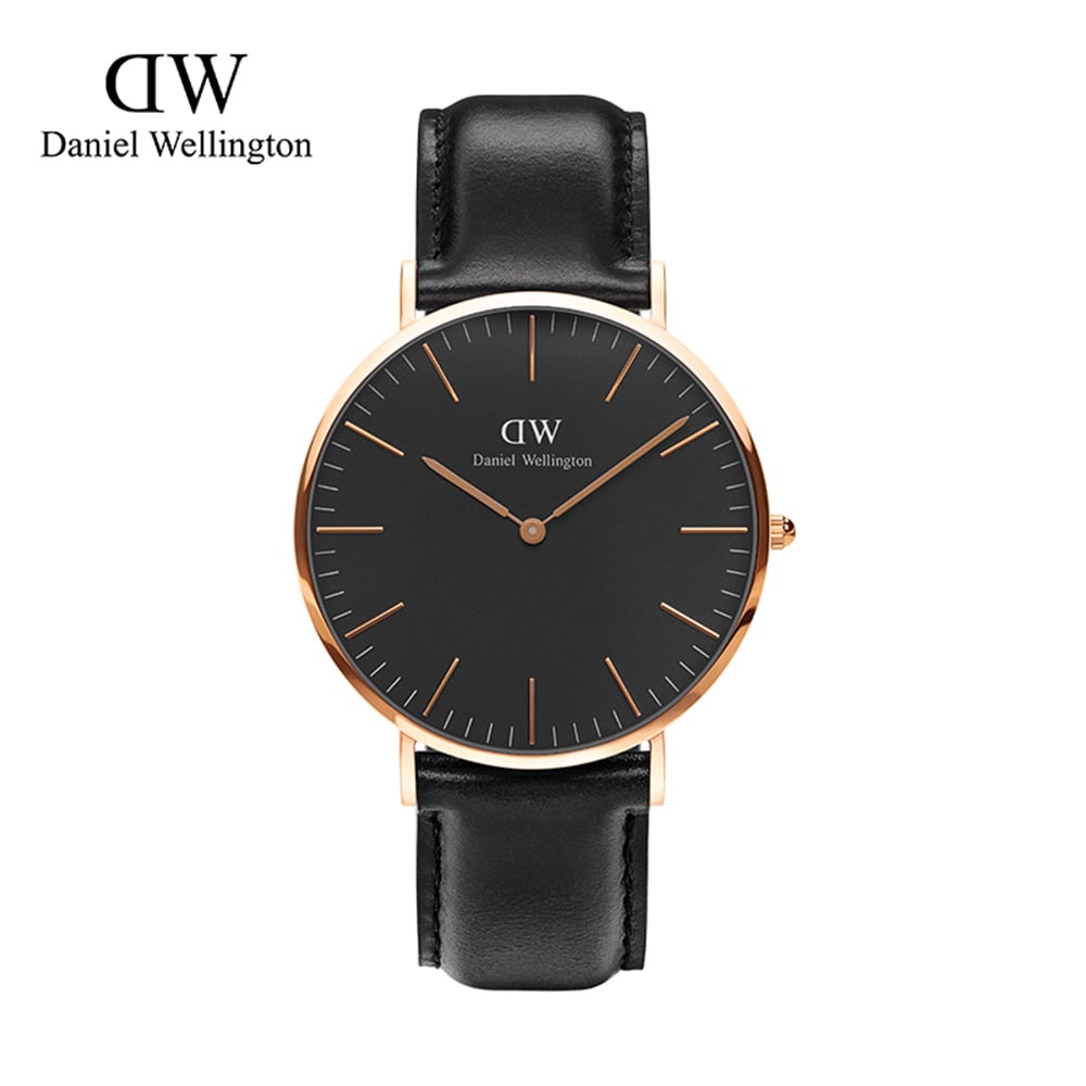 Daniel Wellington ダニエルウェリントン 36MM レザーベルト メンズ