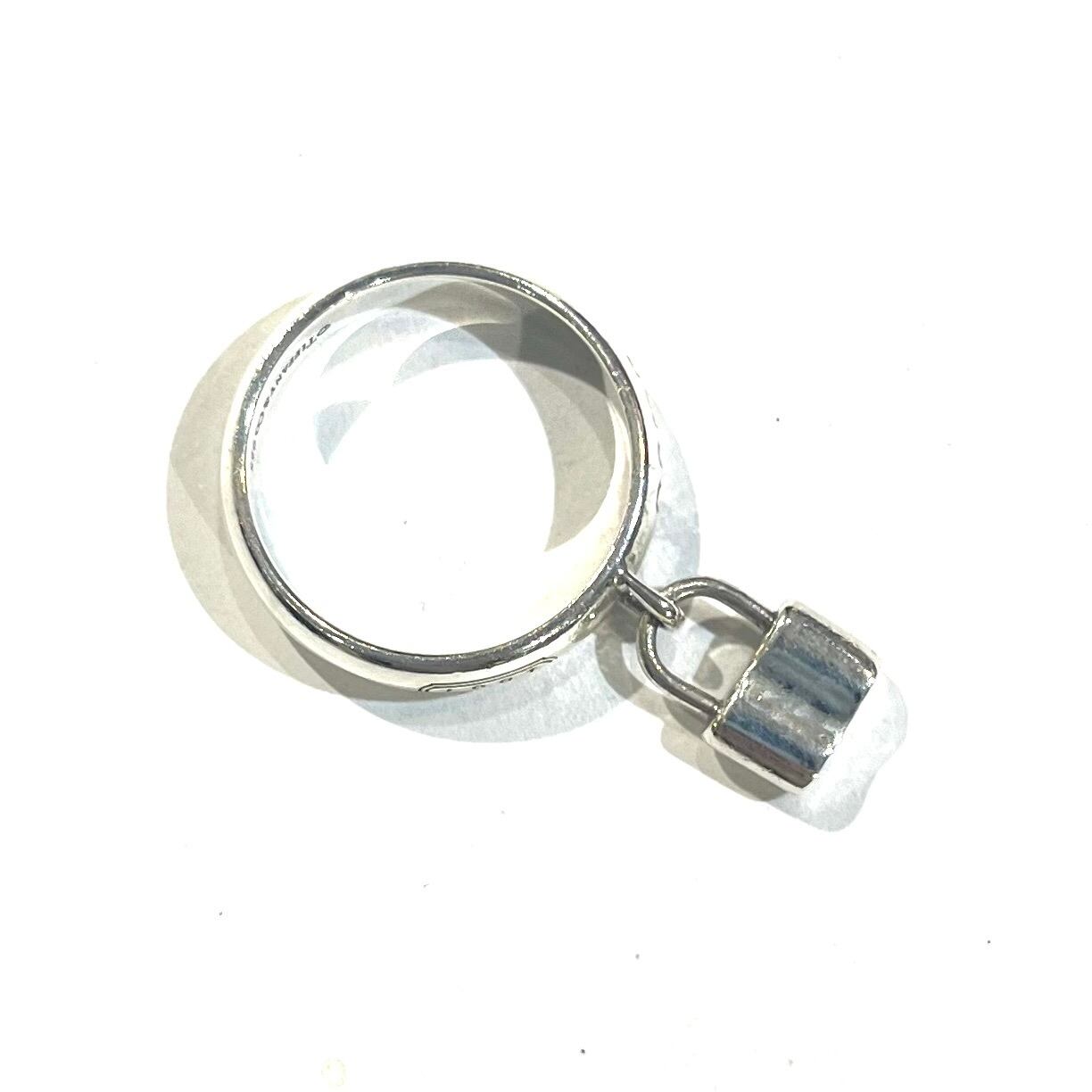 希少【TIFFANY&CO.】2242カデナロック指輪 12.5号／スターリング