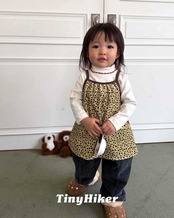 〖取寄〗韓国子供服 / 26winter / TinyHiker / あったかワイドデニムパンツ / キッズ *XS~XL*