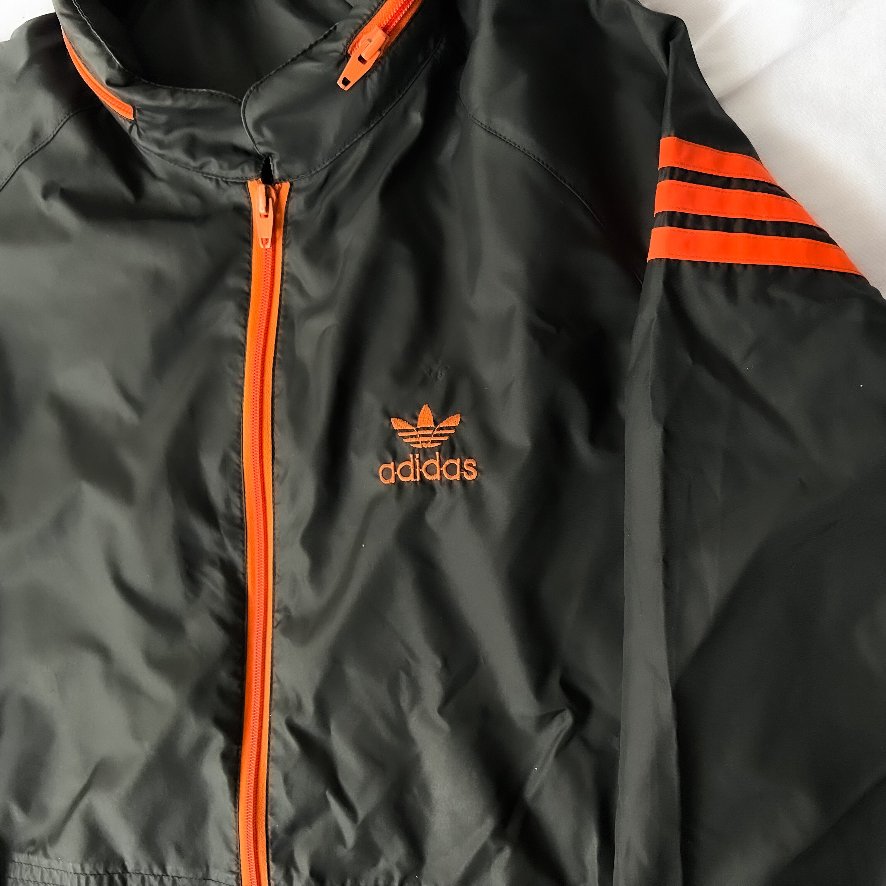 80s デサント “adidas” nylon jacket 80年代 アディダス