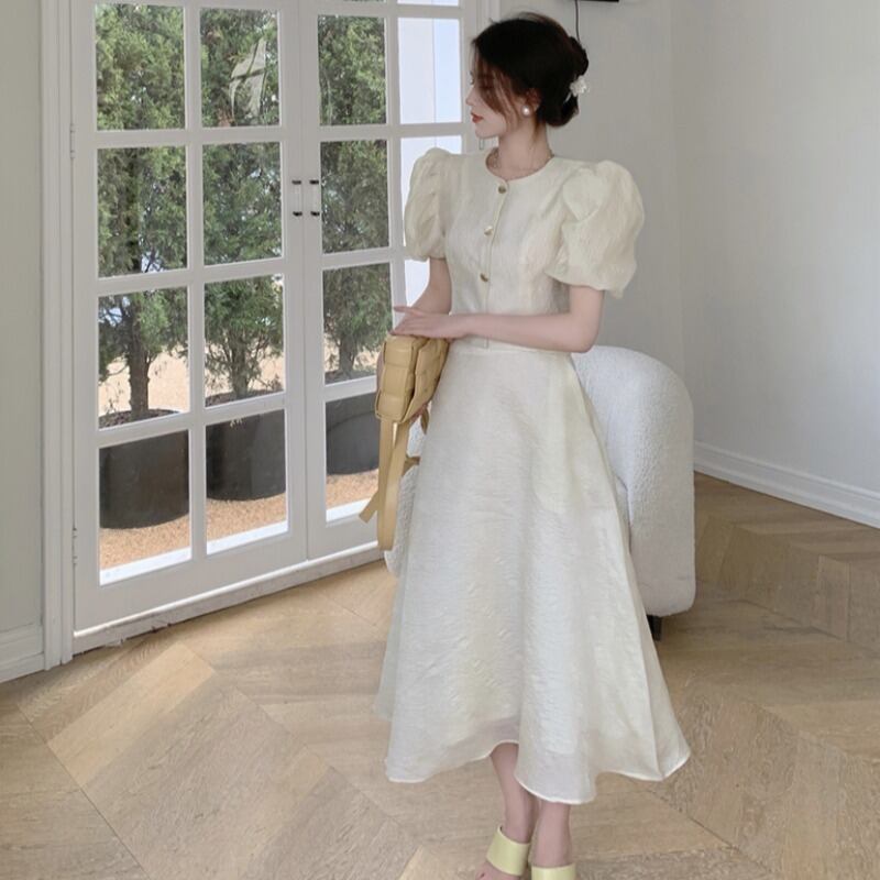 ショートスリーブシャツ サマー薄手トップス 大人ガーリー スウィート キュート カジュアル 夏物 YY-ファッション36645164074