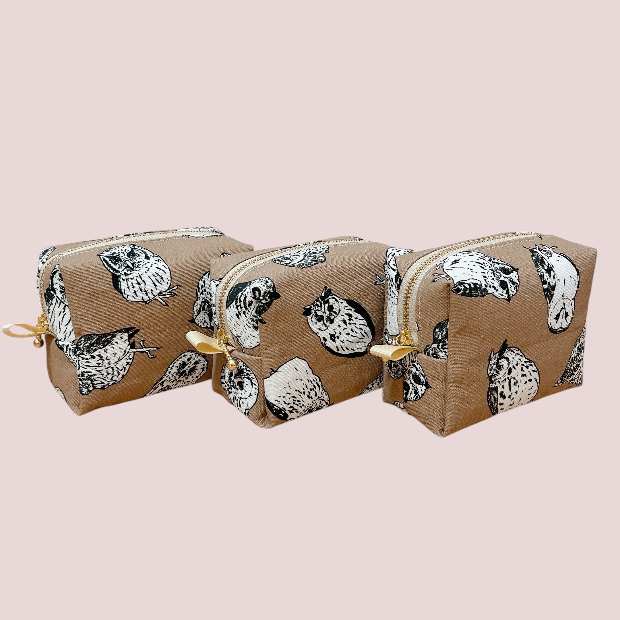 ボックスポーチ<20cmファスナー>