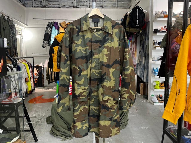 FEAR OF GOD SEVENTH COLLECTION CAMO PRINT MILITARY COAT SMALL 86590