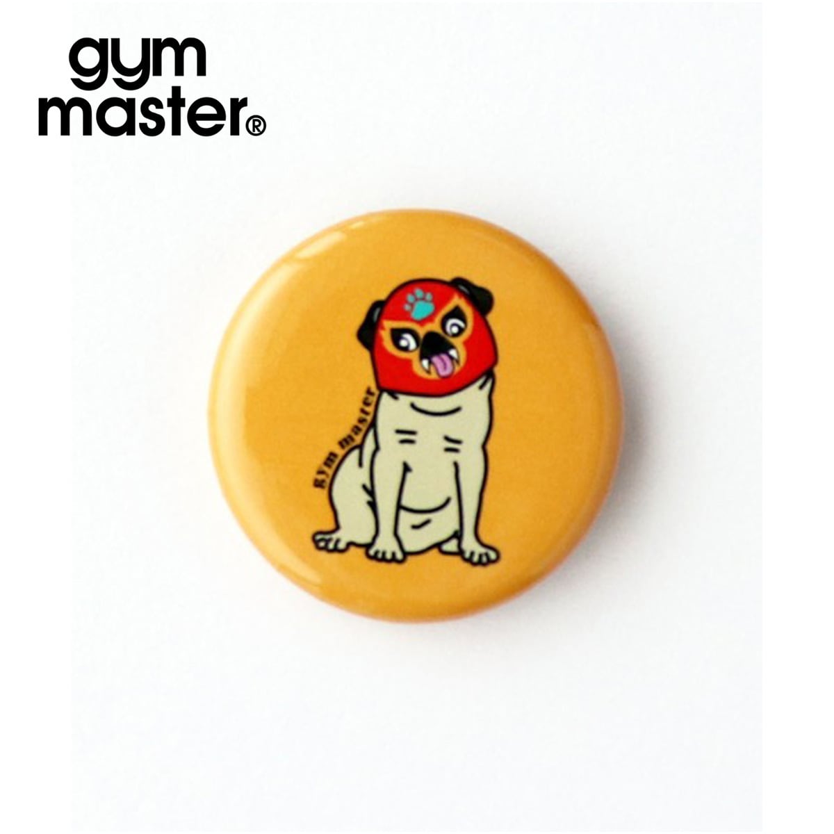 gym master ジムマスター 缶バッジ 32mm SMALL 日本製 ピンバッジ
