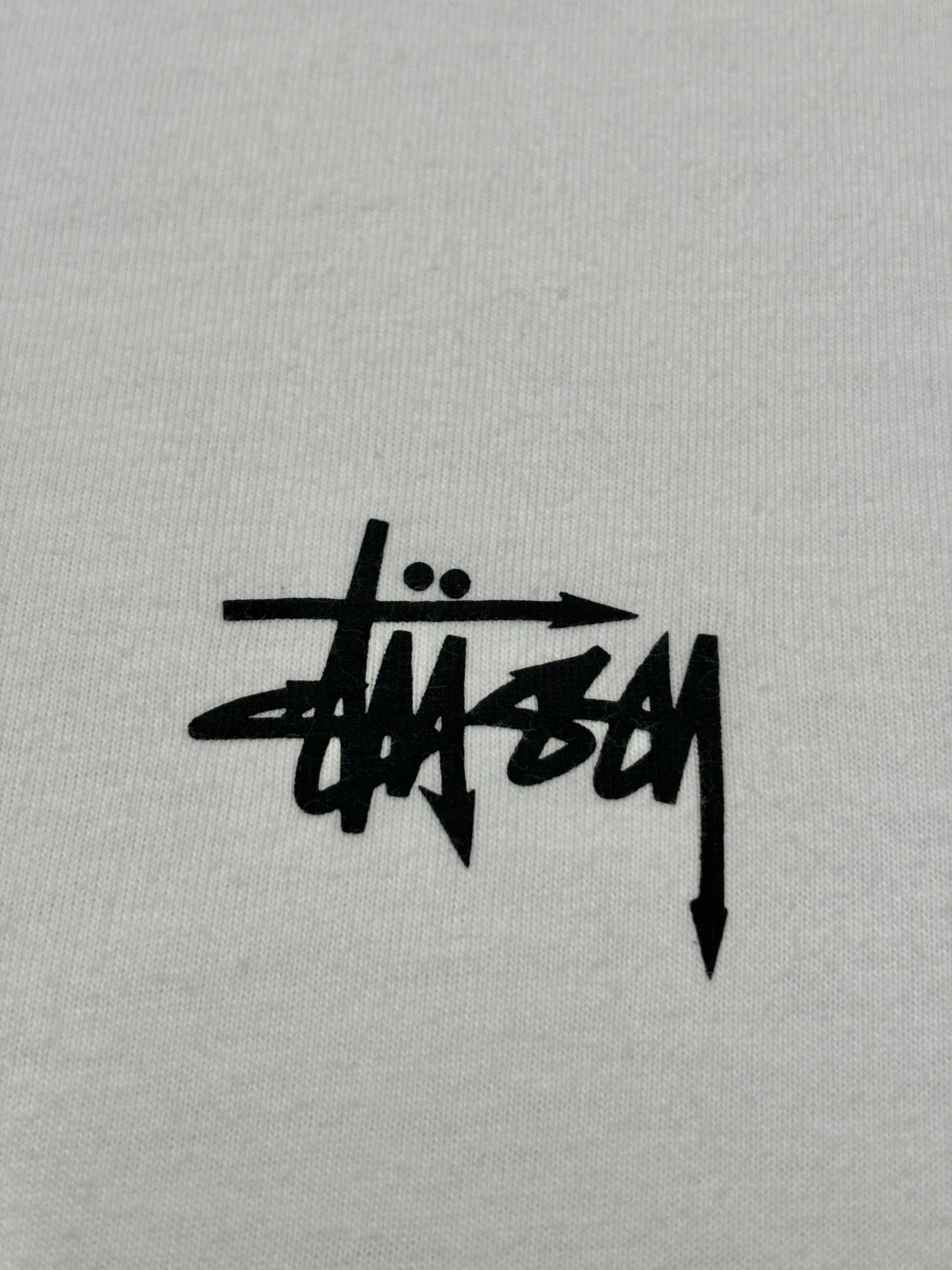 STUSSY × FUTURA/Skull print Raglan Tee/S/スカルプリントラグランT/7