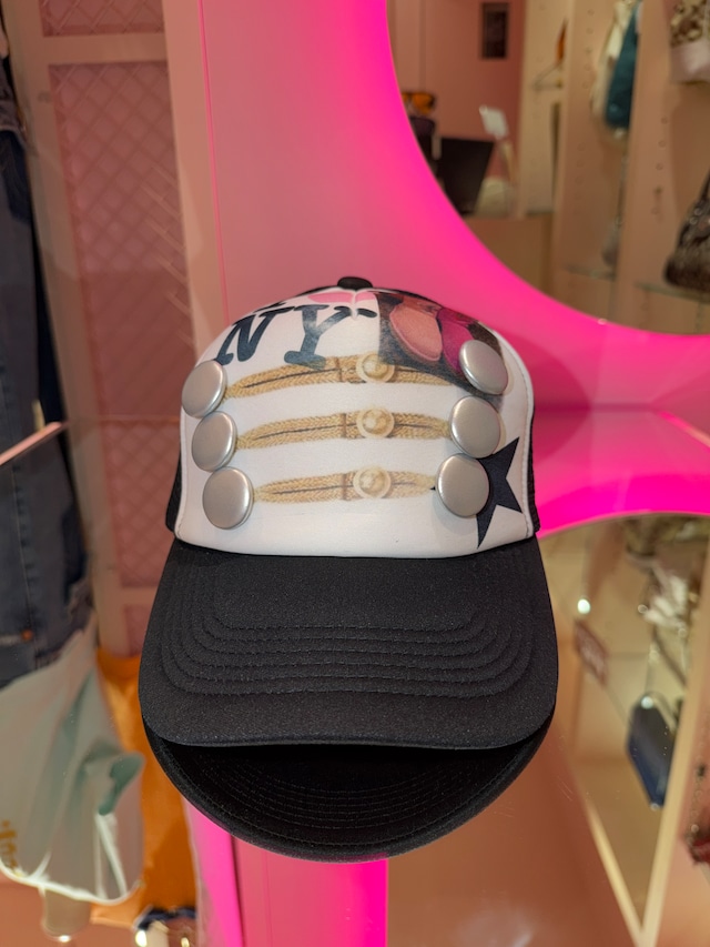 Printed Napoleon Cap