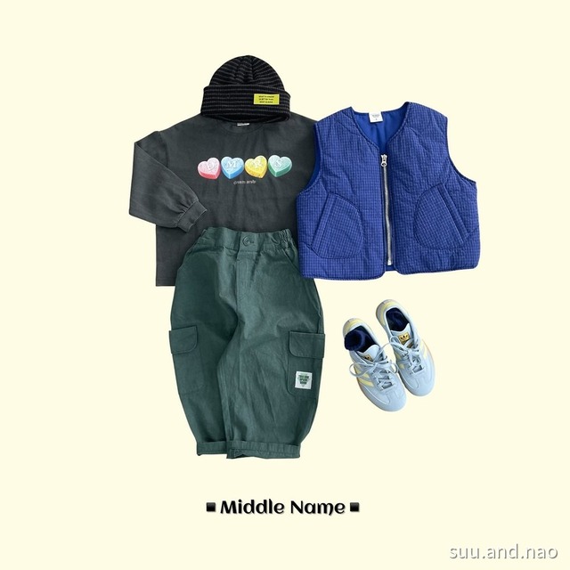 取寄:middlename ピグハートロンT※送料無料