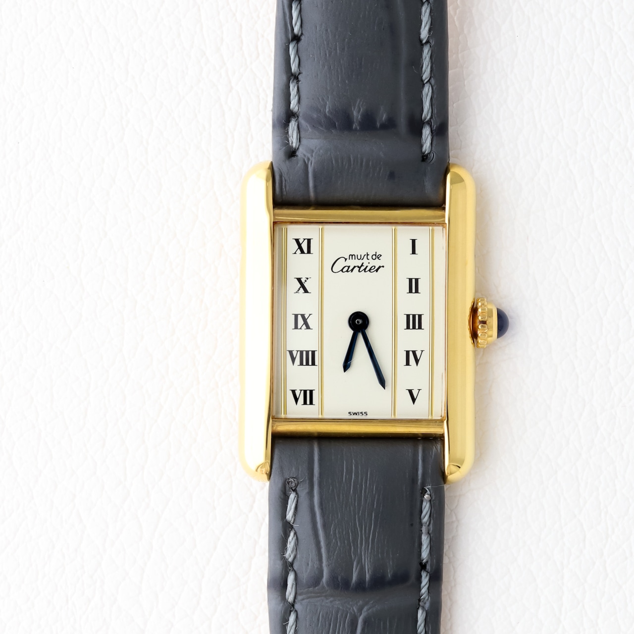 カルティエ マストタンク SM ストレートローマン ダイヤル