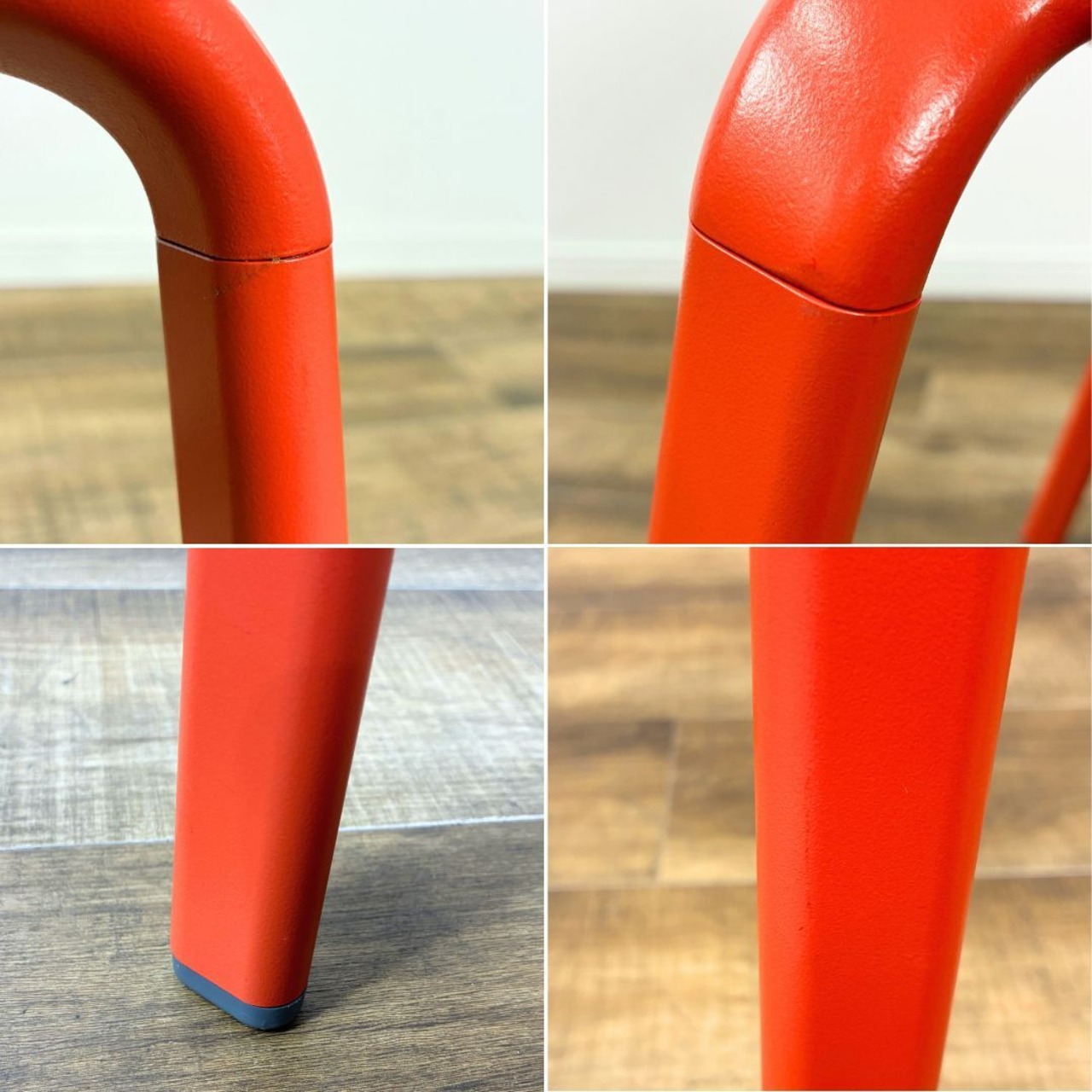 【展示品】MAGIS PLATO CHAIR red マジス プラート チェア レッド スタッキング可能 屋外使用可能 ダイニングチェア ガーデンチェア デザイナーズ家具 レッド系【送料無料】