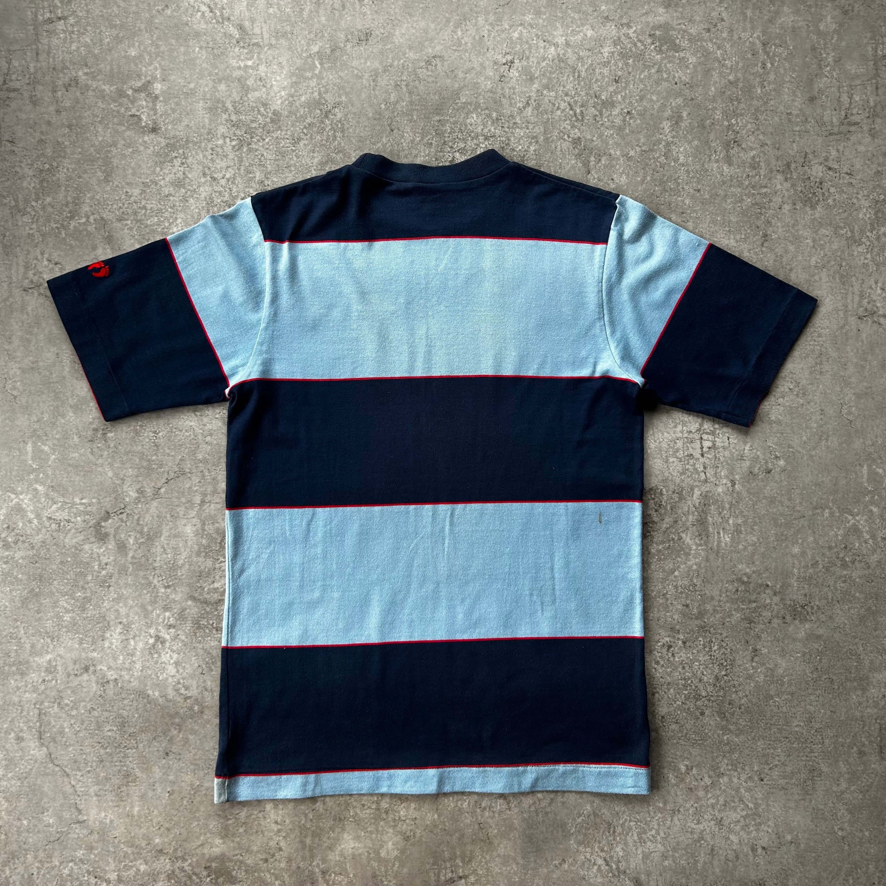 70s- hang ten ハンテン ボーダーtシャツ USA製 ネイビー M | 東京準備室