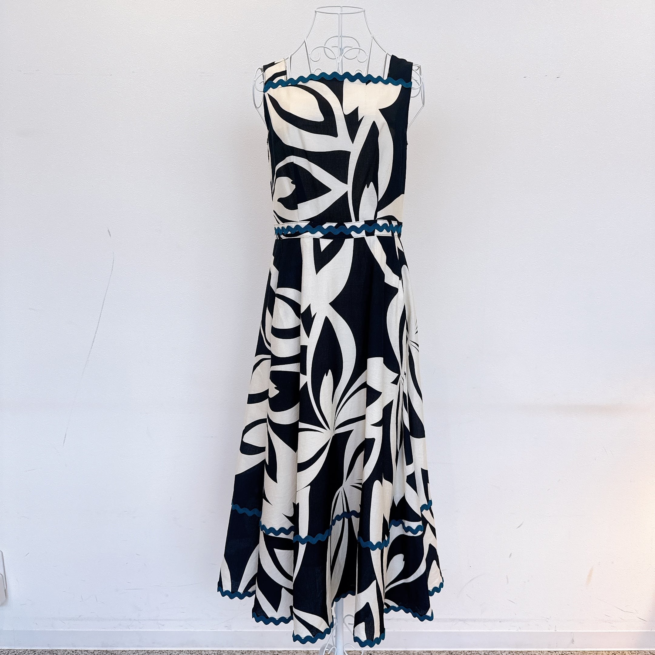 ★店頭受注販売限定★Mia Asterism リーフプリント サマーワンピース【1624598】