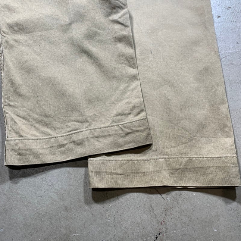 50's U.S.ARMY 45KHAKI チノトラウザーズ MIL-T-2064 CASSIDY MFG