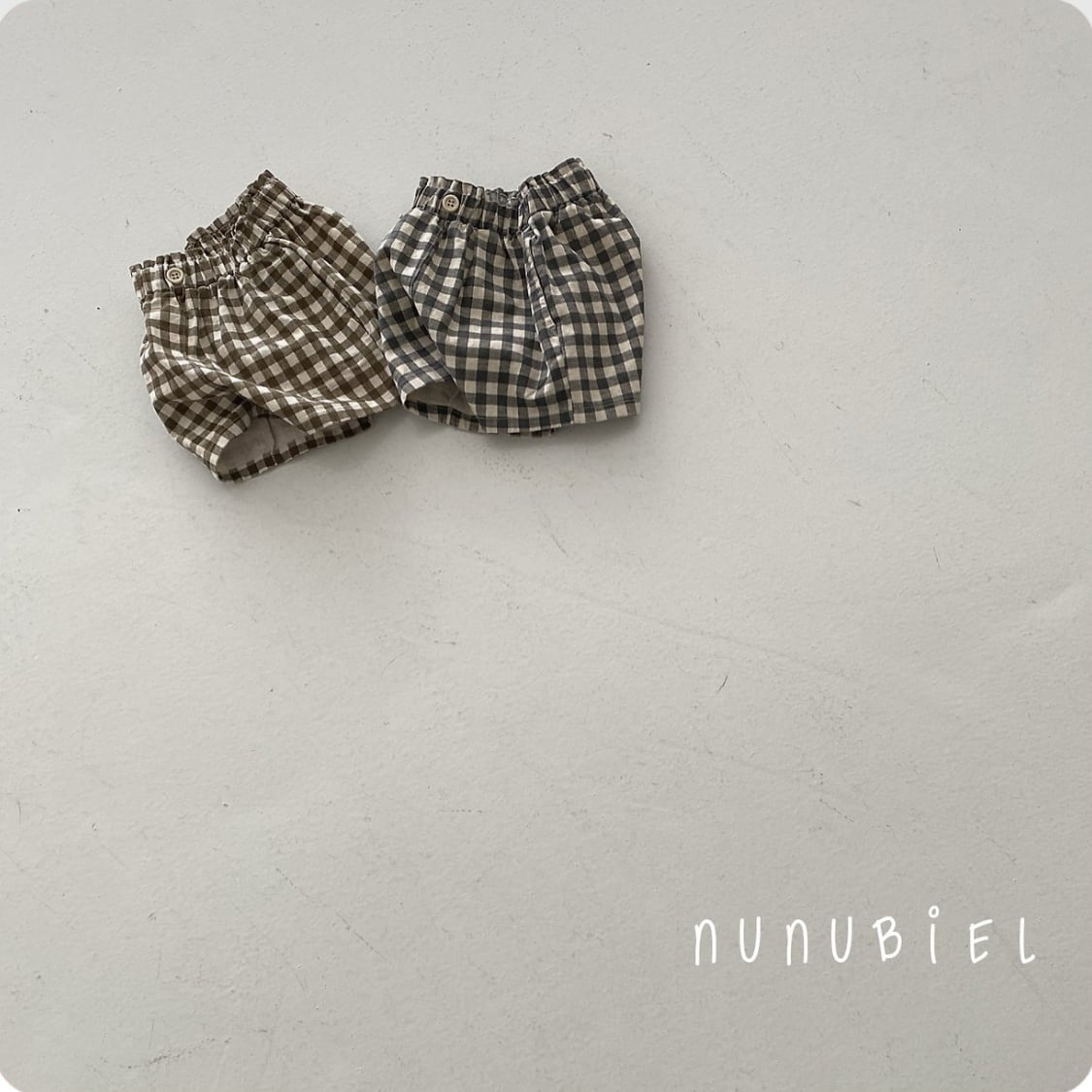 即納⌇nunubiel / checkerboard pants