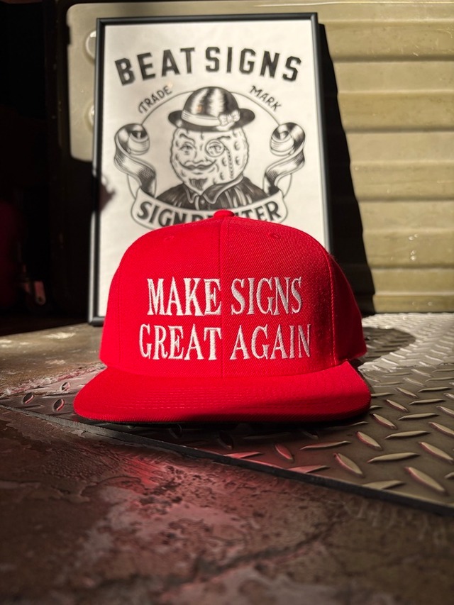 BEAT.F.P.G / MAKE SIGNS GREAT AGAIN BASE BALL CAP / CAP / キャップ