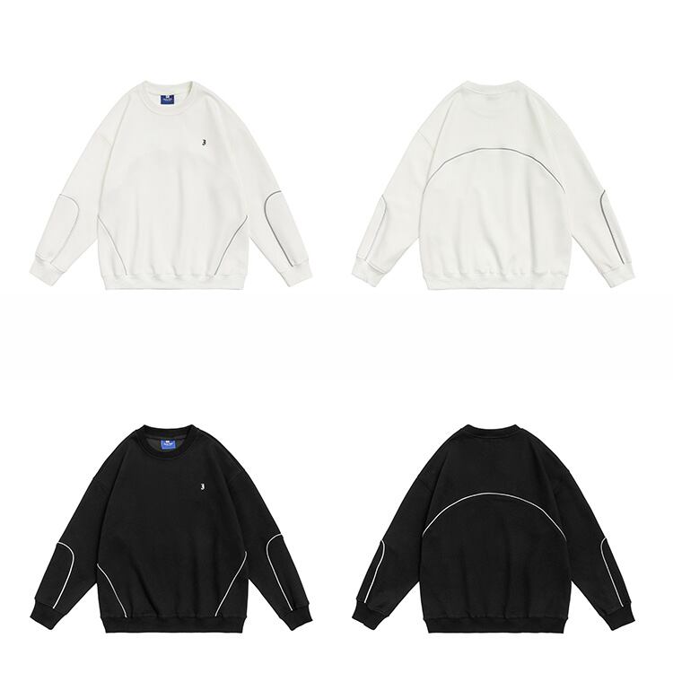 ★CASUAL ROUND NECK SWEATSHIRT　　　A0439