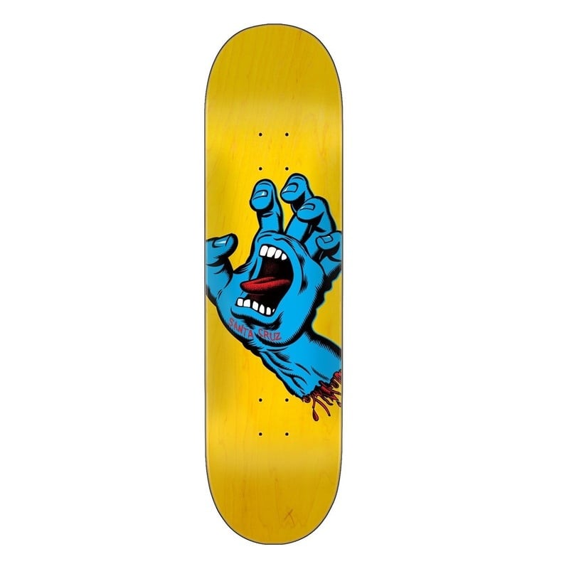 SANTA CRUZ ×QEE 20周年記念 SANTA CRUZ / SCREAMING HAND YELLOW / 7.5inch | GOOD TIMES