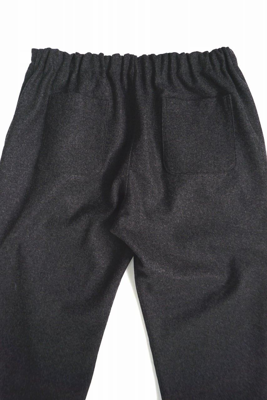 Felted Melton Easy Trousers