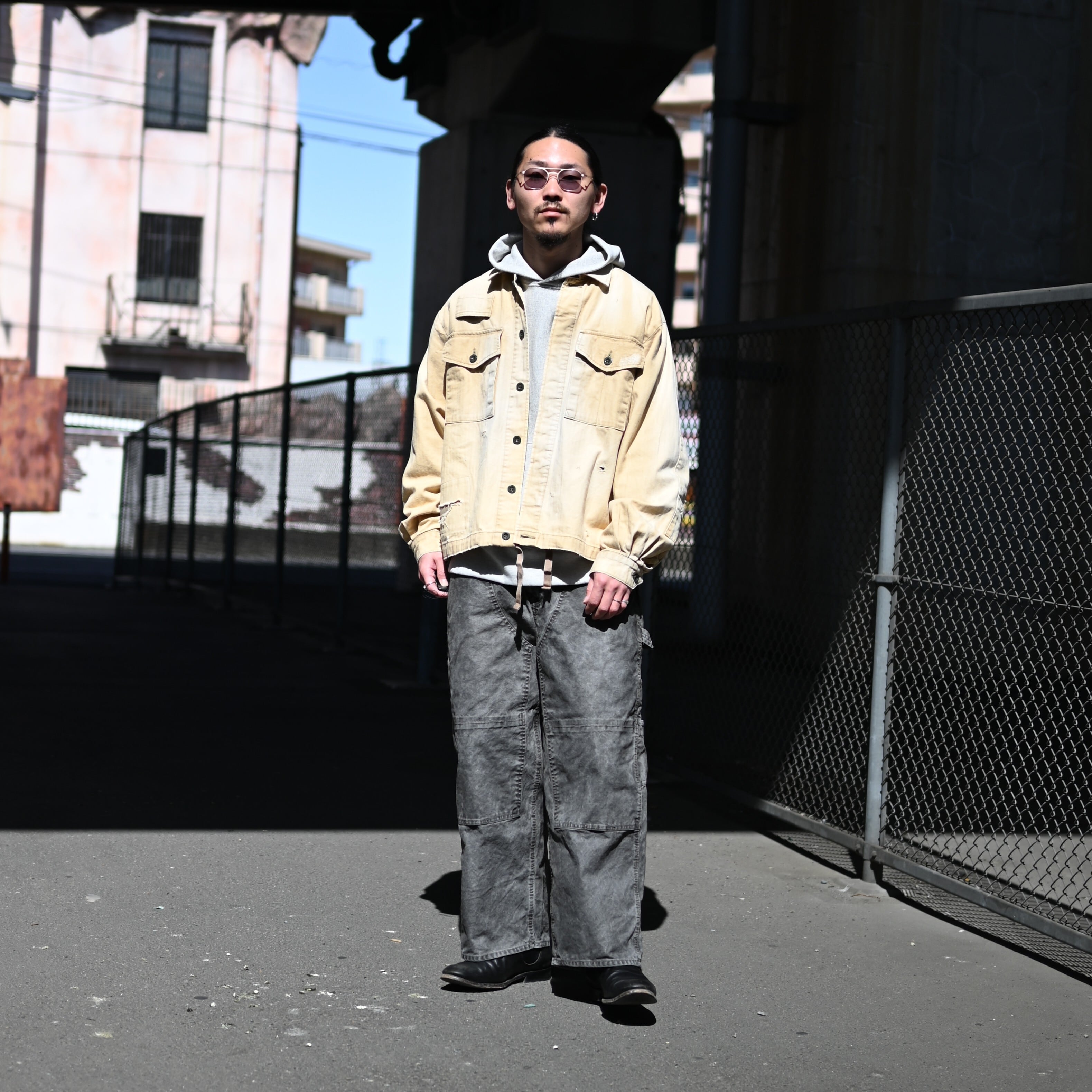 ANACHRONORM(アナクロノーム)PIGMENT DYED DUCK PAINTER PANTS