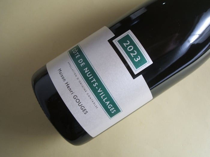 コート・ド・ニュイ・ヴィラージュ 2023年 メゾン・アンリ・グージュ