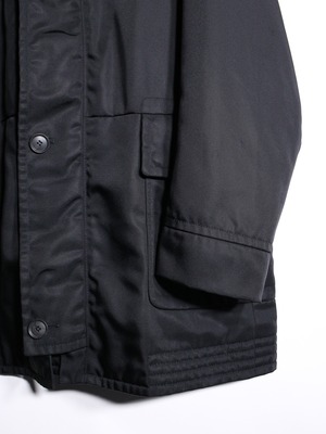 "HUGO BOSS" high- neck zip-up coat jacket