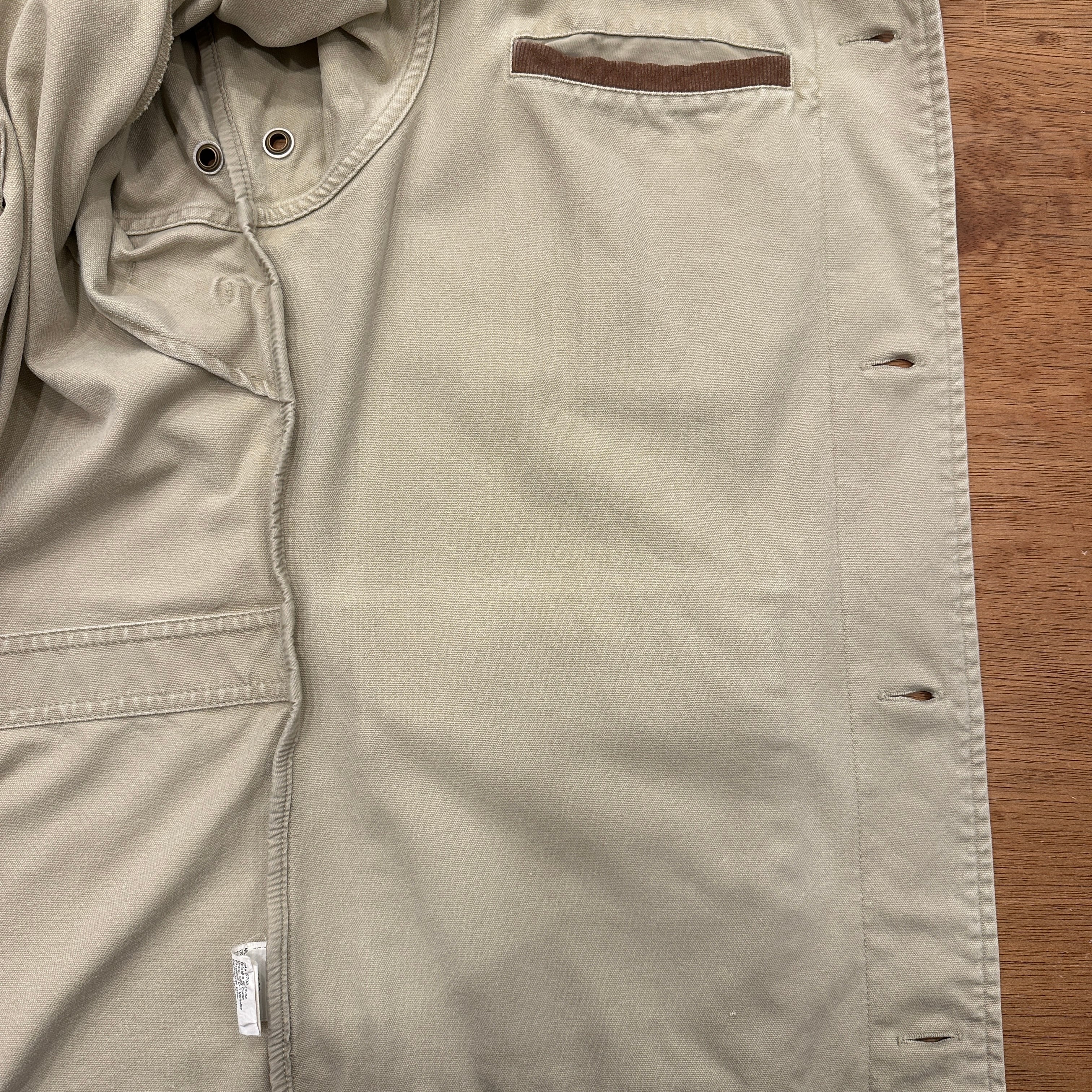 TIMBERLAND 襟CORDS JACKET BEIGE 1999s OLD ⑧ | safarionline