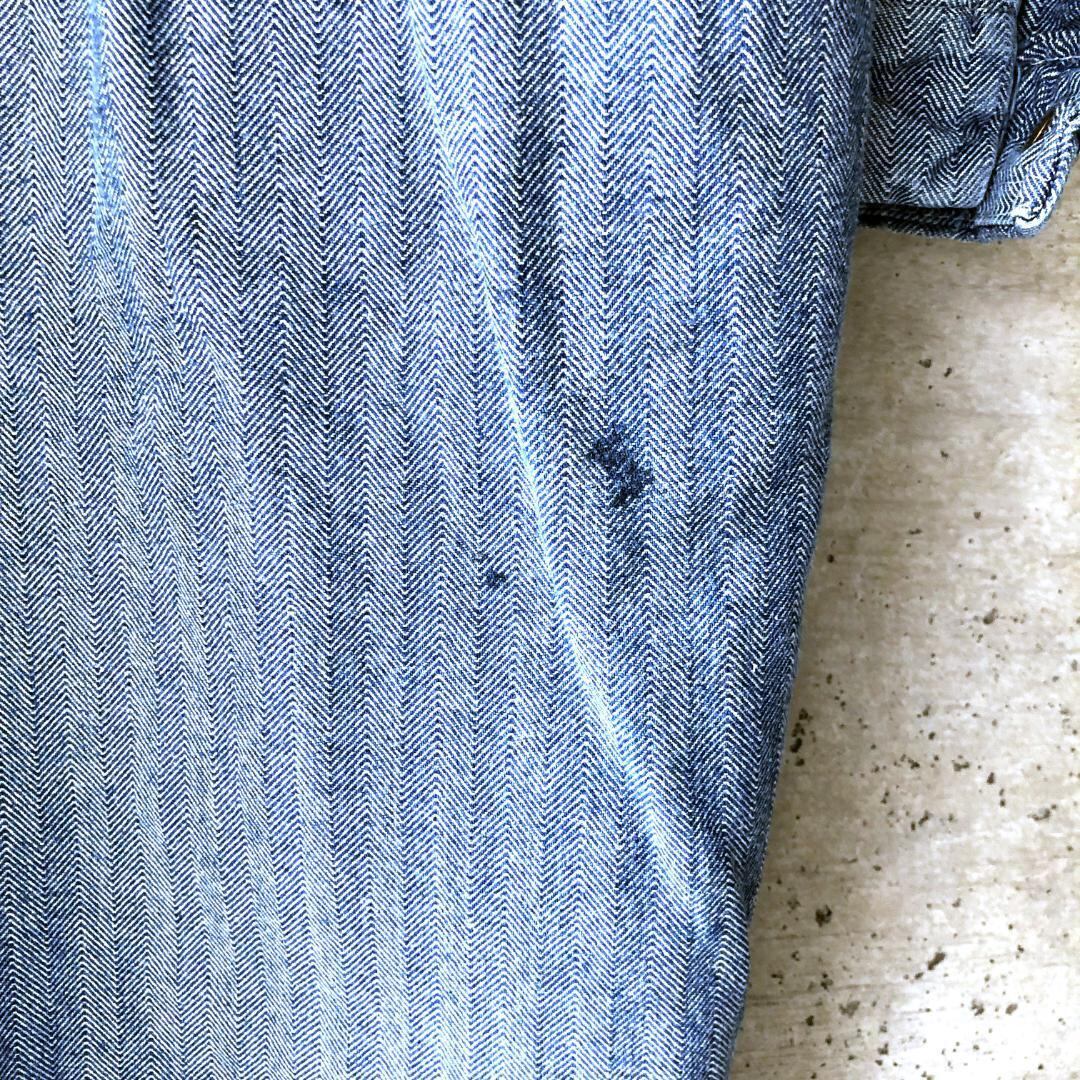 60s ヴィンテージ ショップコート ユニバーサルオーバーオール デニム