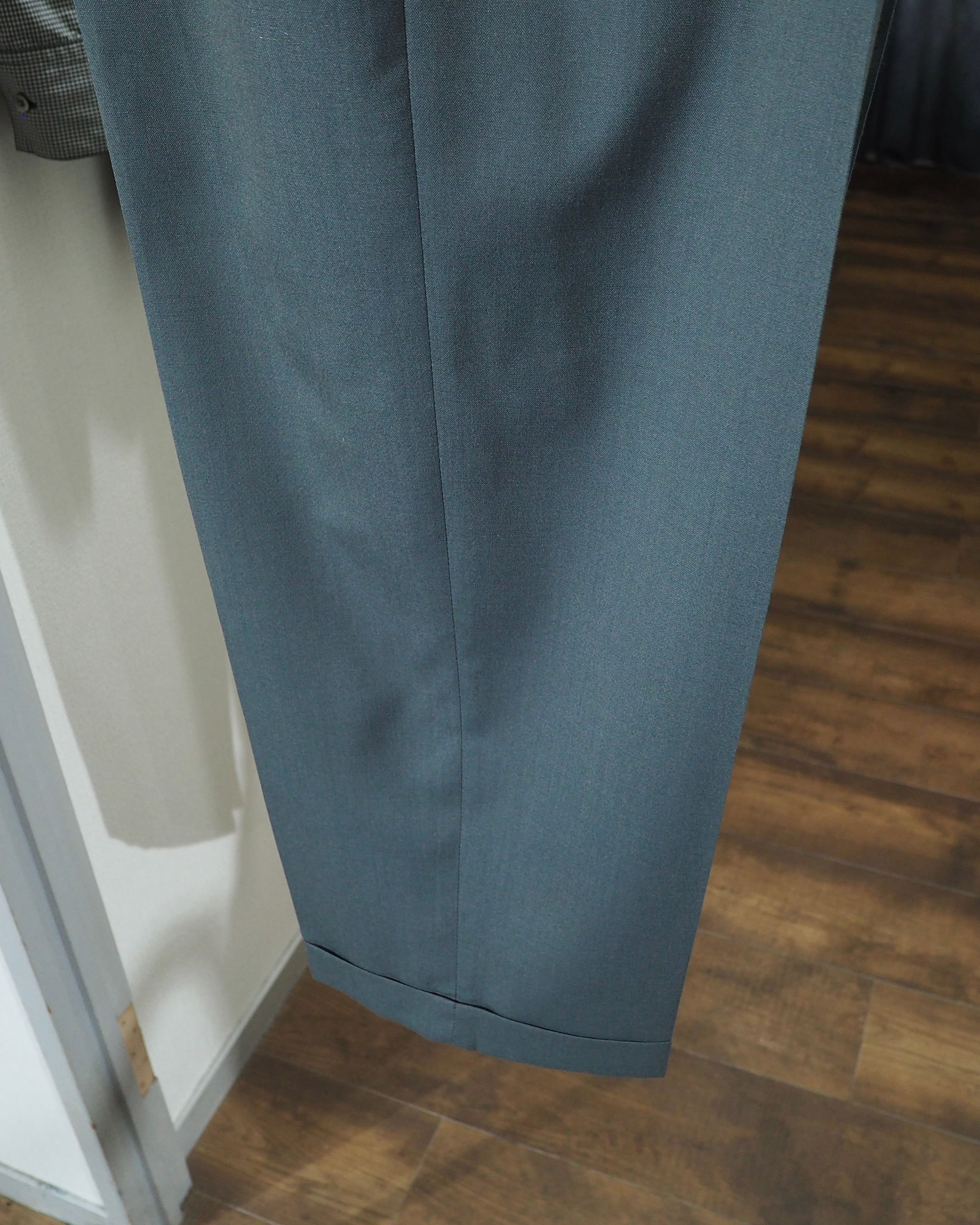 1980 - 90s " SUIVI HOMME " Beautiful Sage Green Color Special Vintage Set up