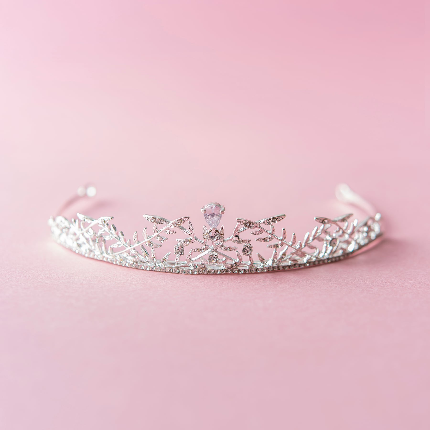 ティアラ H-146 Botanic キュービックジルコニア ブライダルティアラ