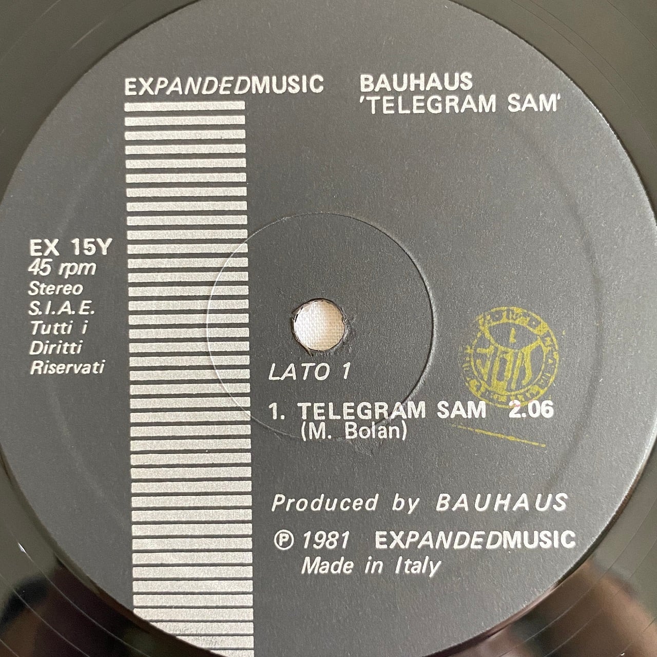 レコード bauhaus バウハウス telegram sam レコード