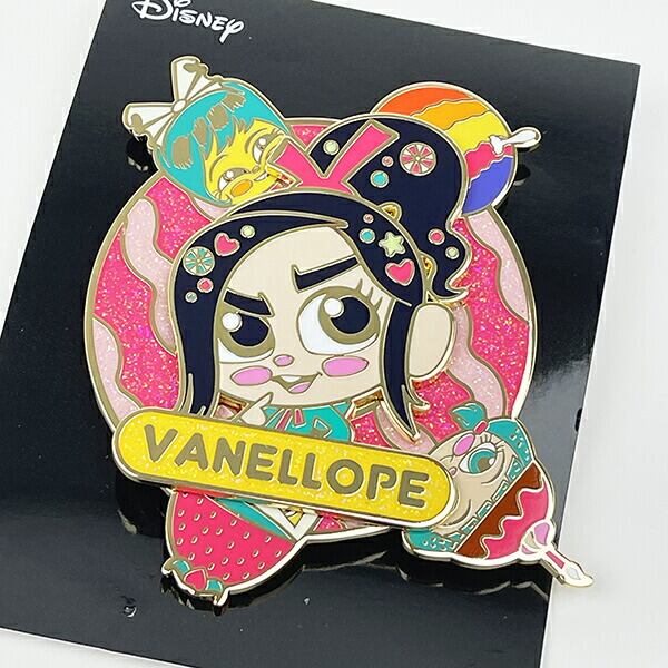 ディズニー シュガーラッシュ ヴァネロペ コレクションピンバッジ