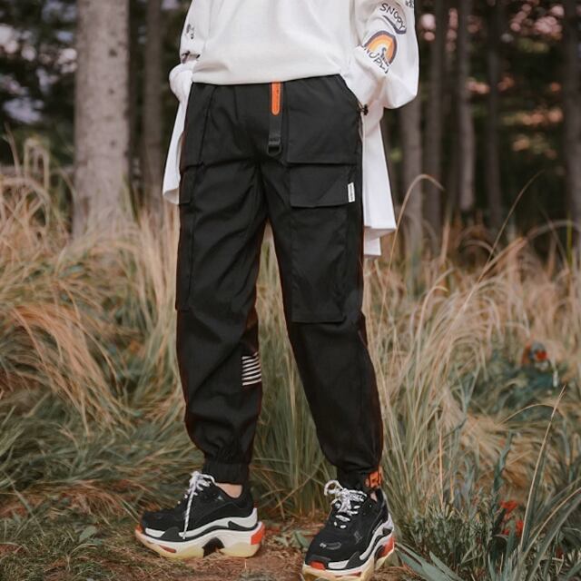 Casual loose straight pants -3col- A0157