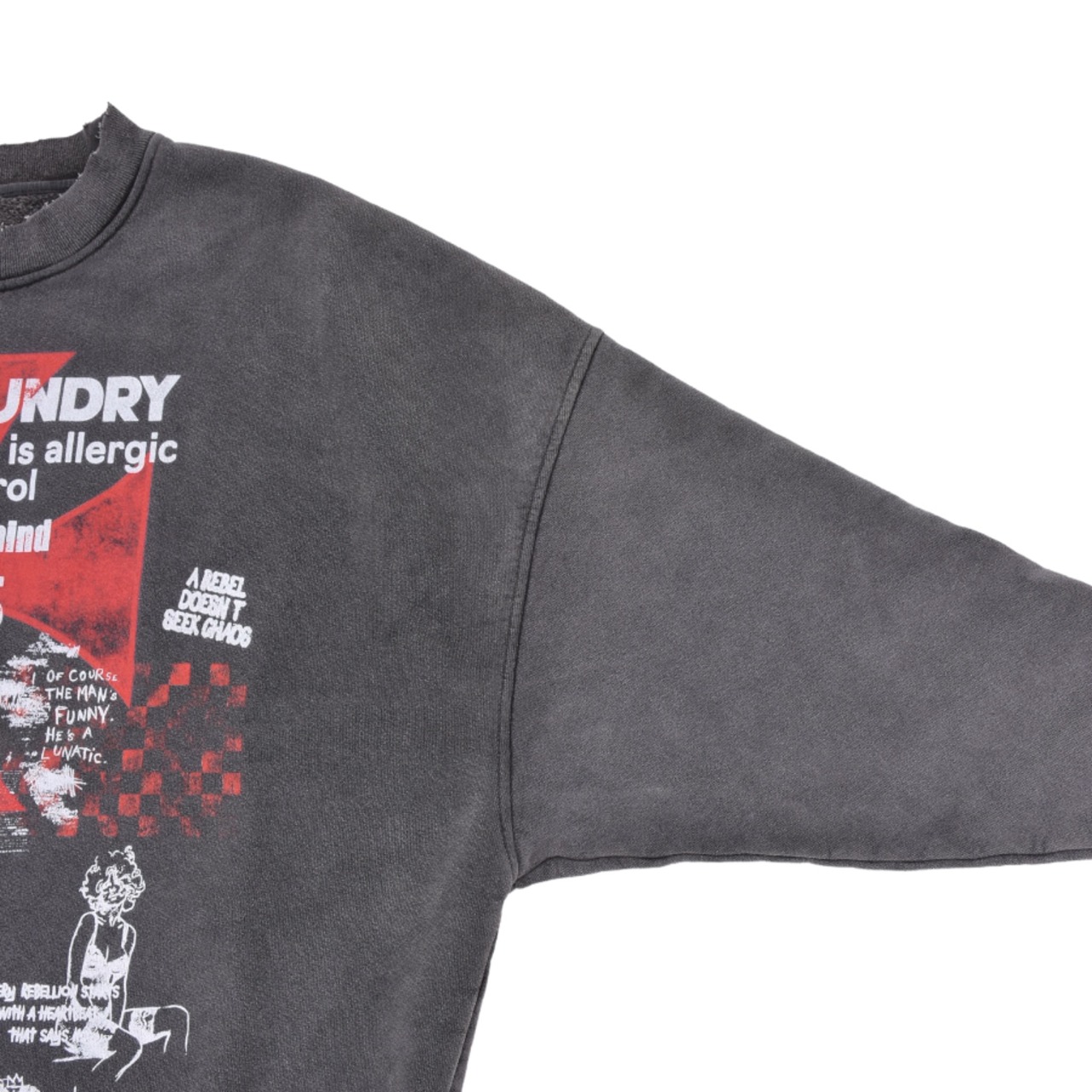 【PARIS LAUNDRY】REBEL SOUL CREWNECK - 5