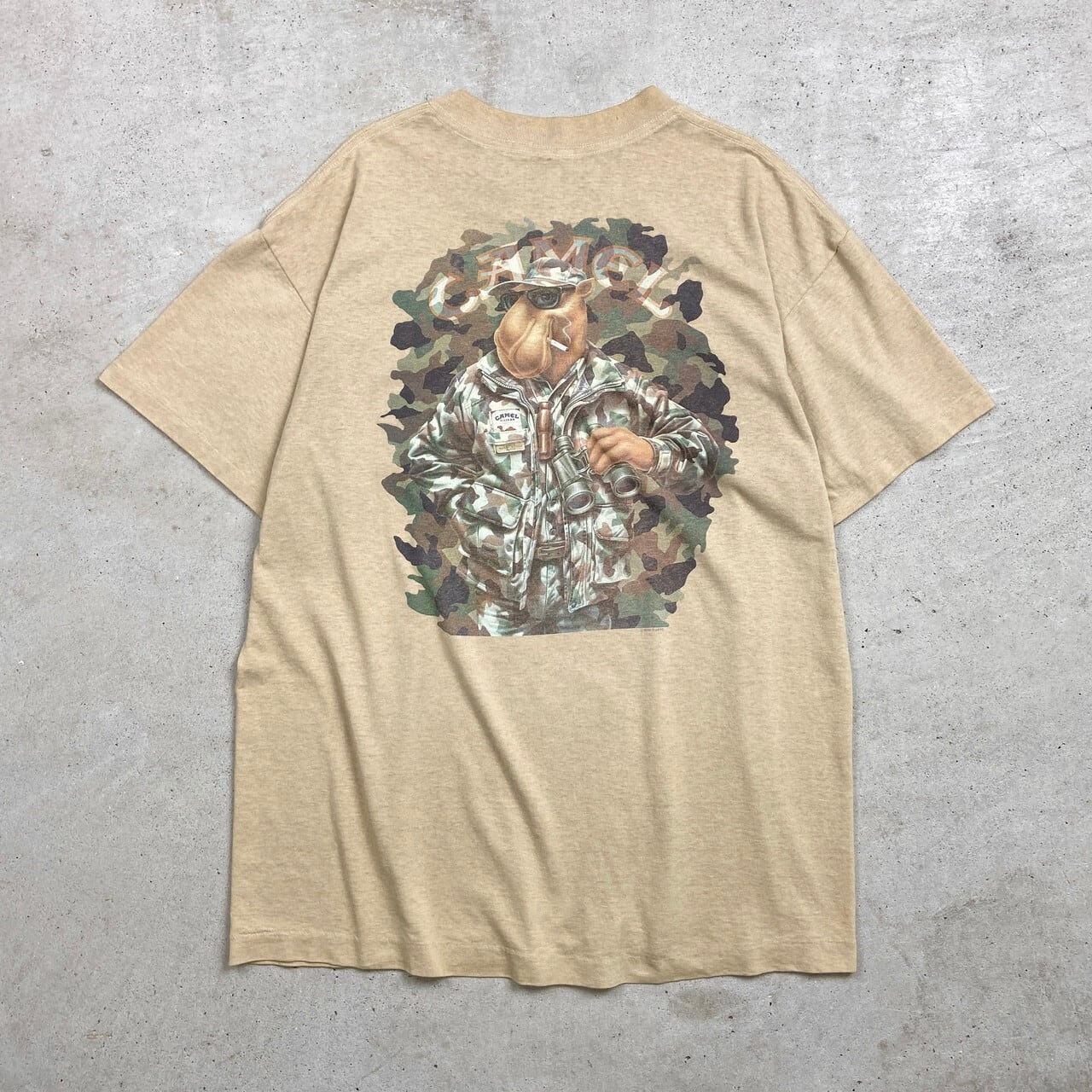 90年代 CAMEL キャメル タバコ アドバタイジングプリントTシャツ