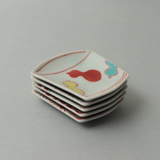 錦ひょうたん そば猪口 豆皿 | plato 田中陶器店 │ 有田焼・伊万里焼