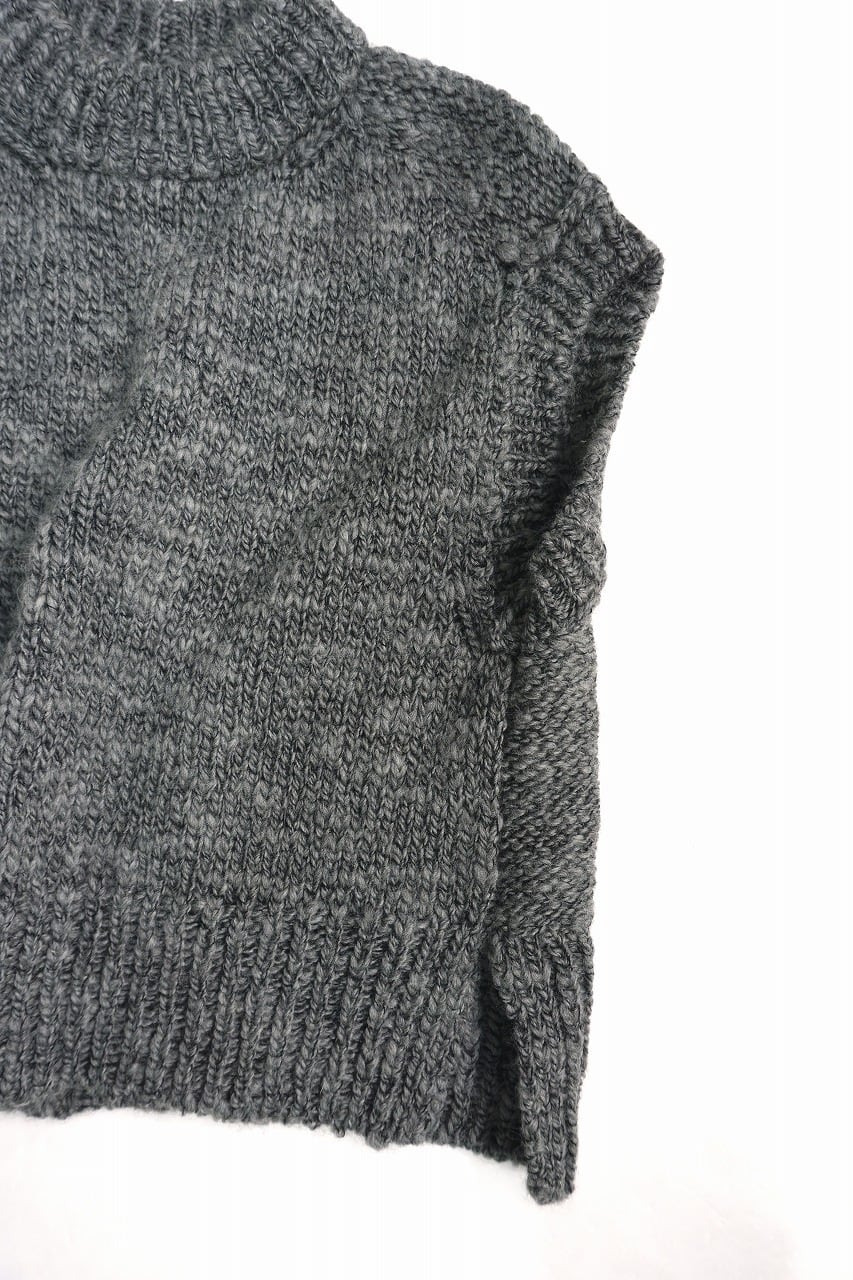 Hand Framed Chunky Mock Vest