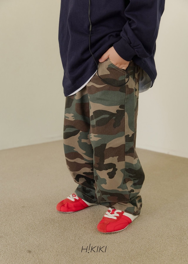 【取寄】hikiki|camus baggy pants|カミュバギーパンツ|5-17|kids&jr|26 autumn