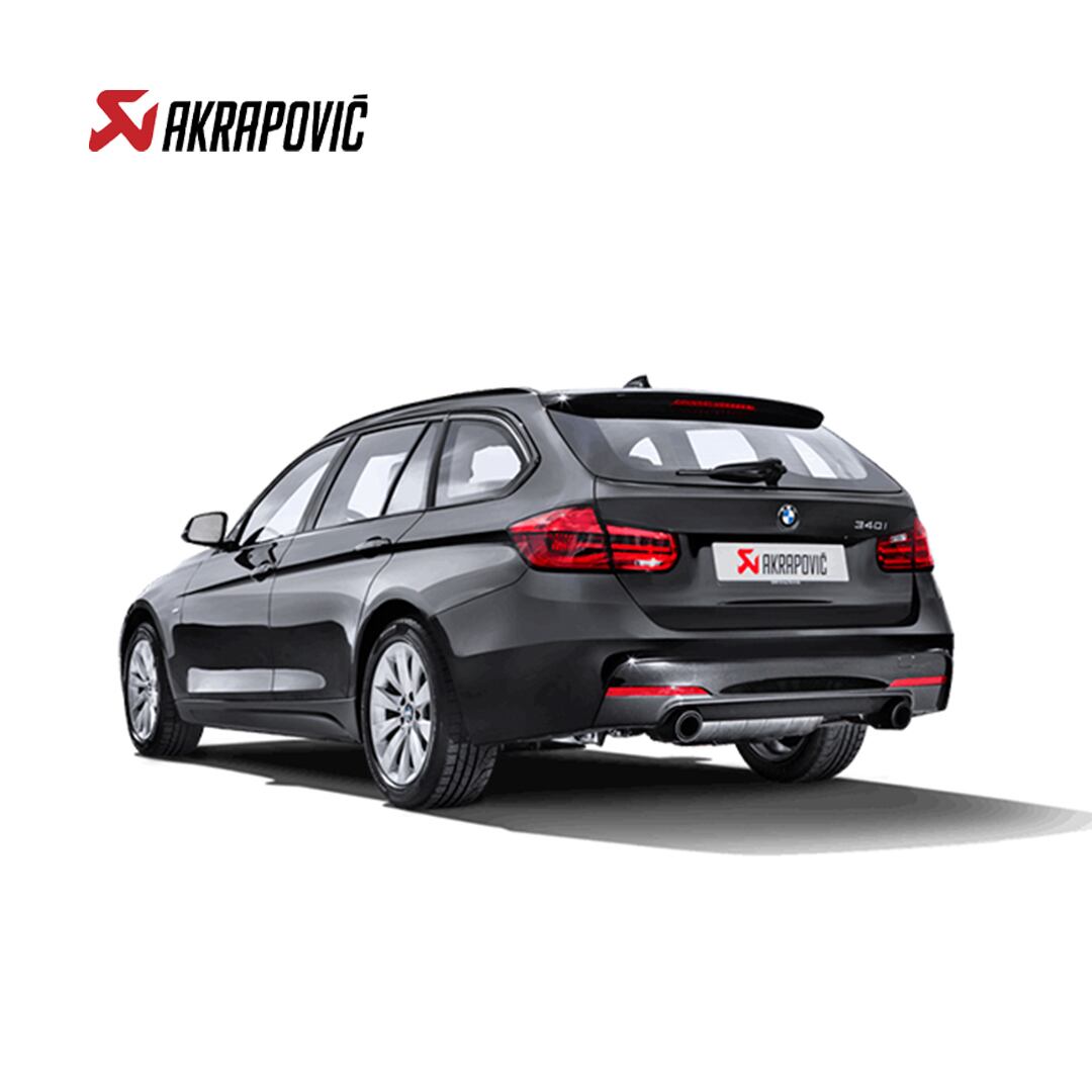 AKRAPOVIC BMW / ビーエムダブリュー 340i (F30/F31) Evolution Link pipe Set -SS)