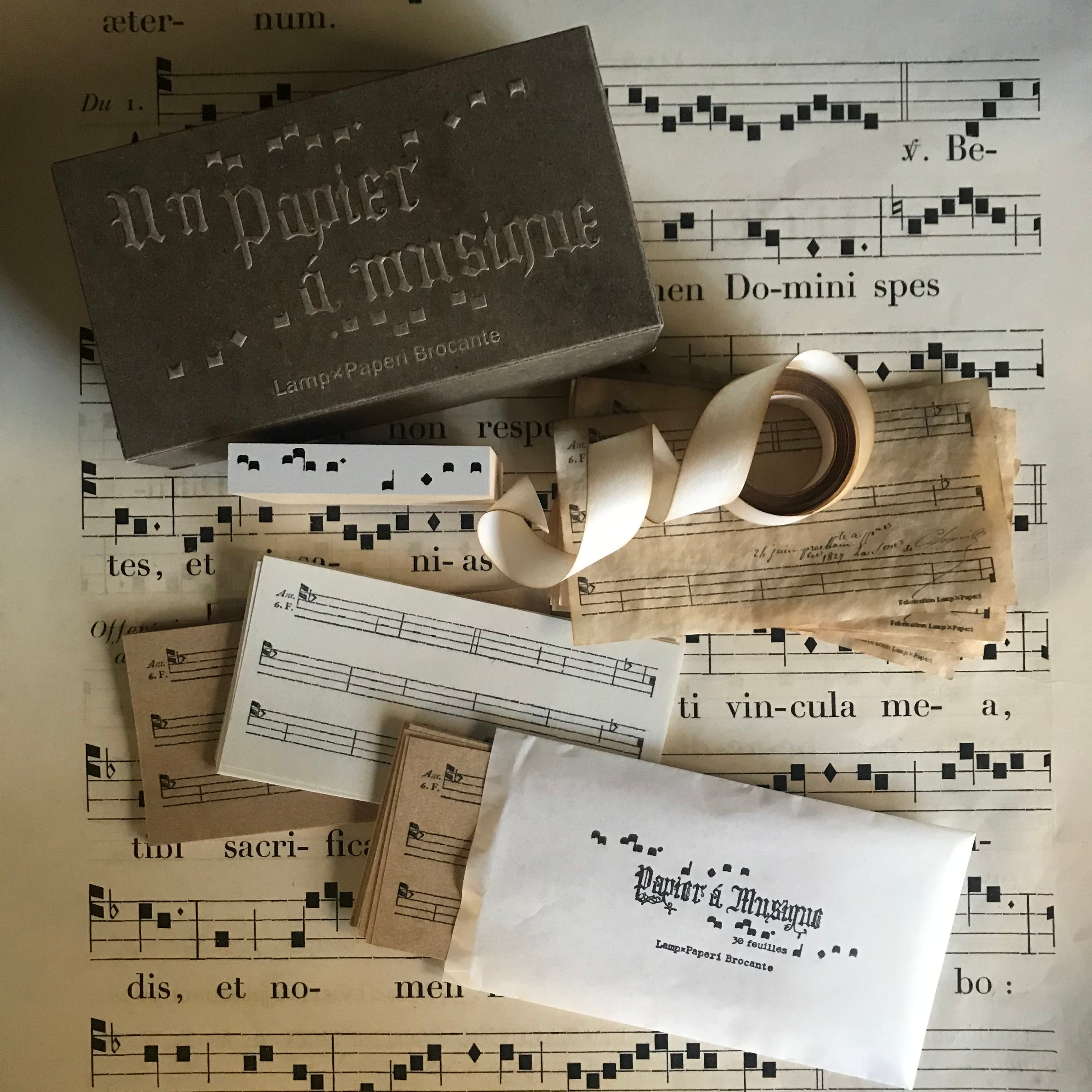 Papier à musique  Box　【 COMPLETE set 】