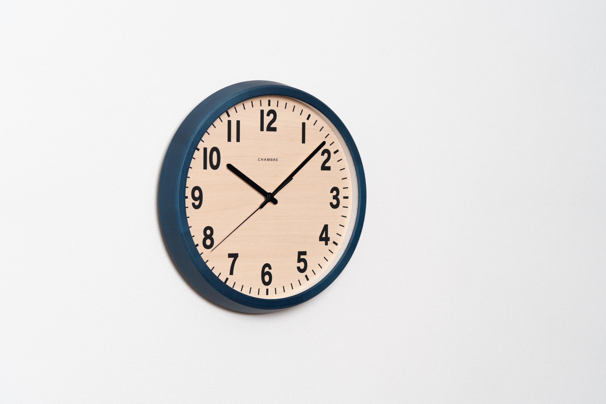電波時計 PUBLIC CLOCK NAVY-renewal- | シャンブル【CHAMBRE】by
