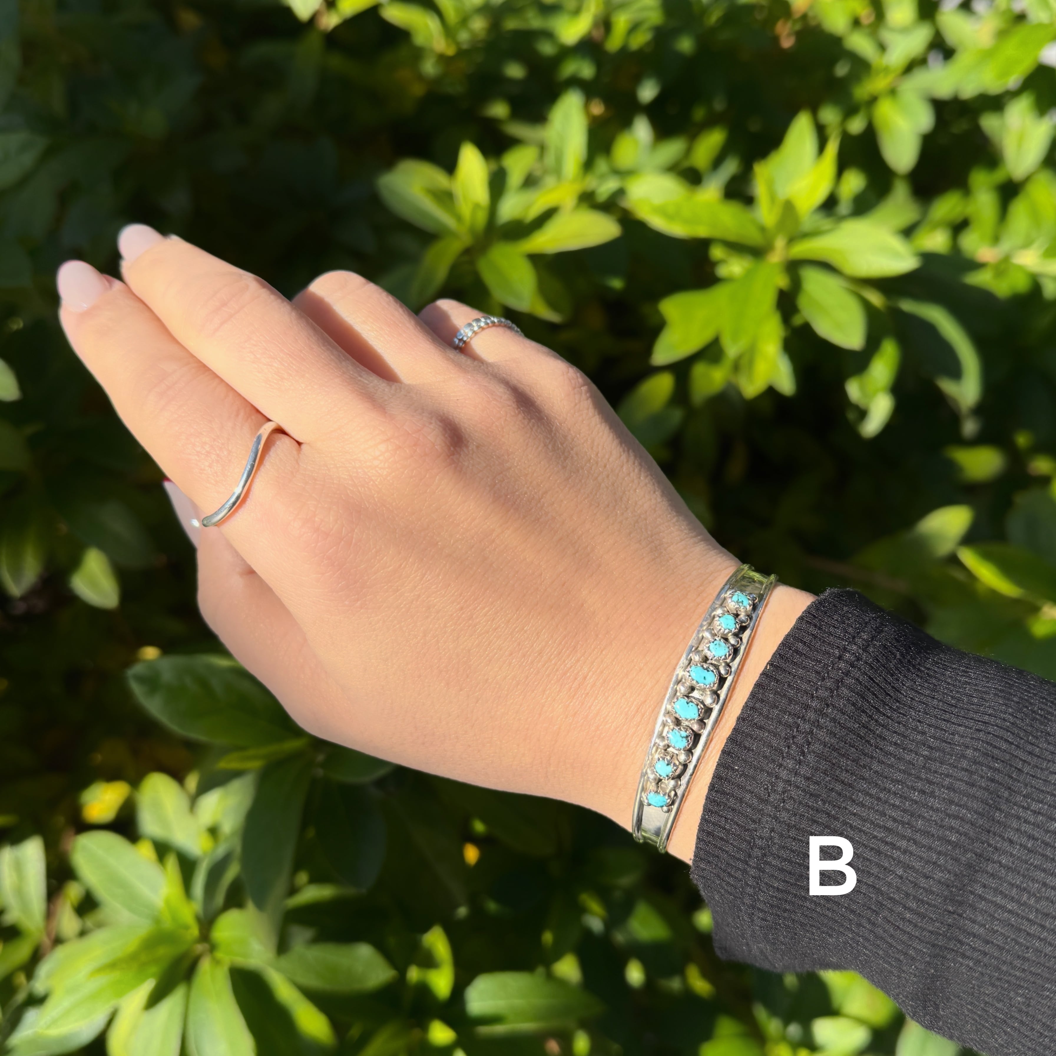 2点限定】《Indian Jewerly》8ストーン ターコイズ バングル | 【公式