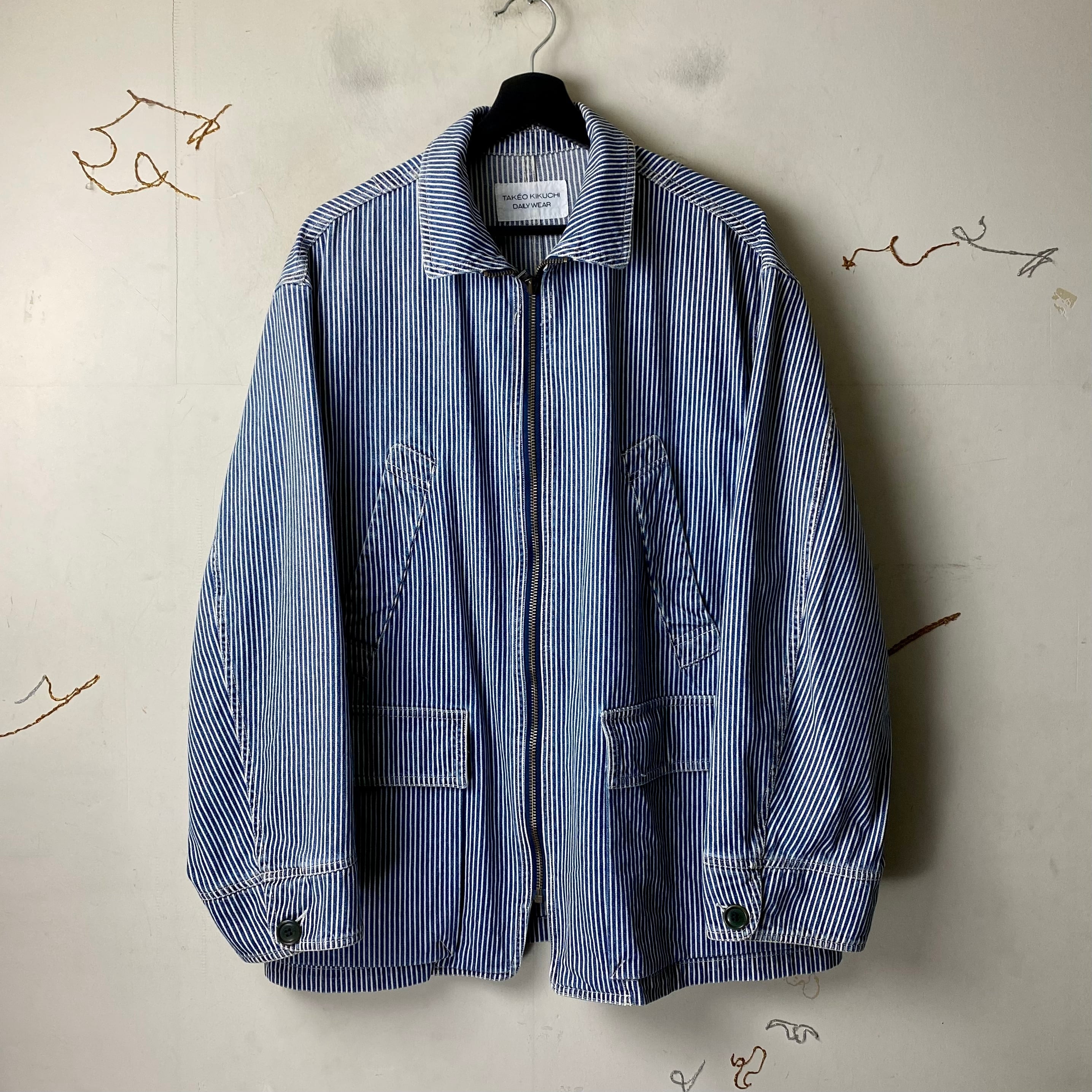 archive TAKEO KIKUCHI stripe denim archive TAKEO KIKUCHI stripe denim
